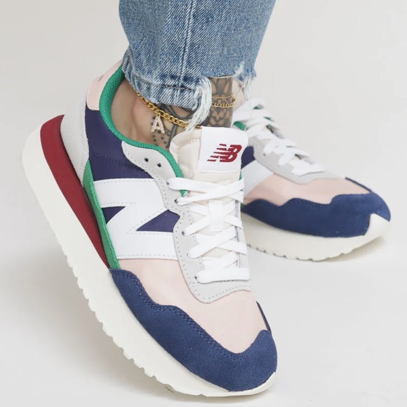 NEW BALANCE Women's 237 V1 Classic Sneaker ‘Moon Shadow Pink Haze' Size 8 - Picture 12 of 12